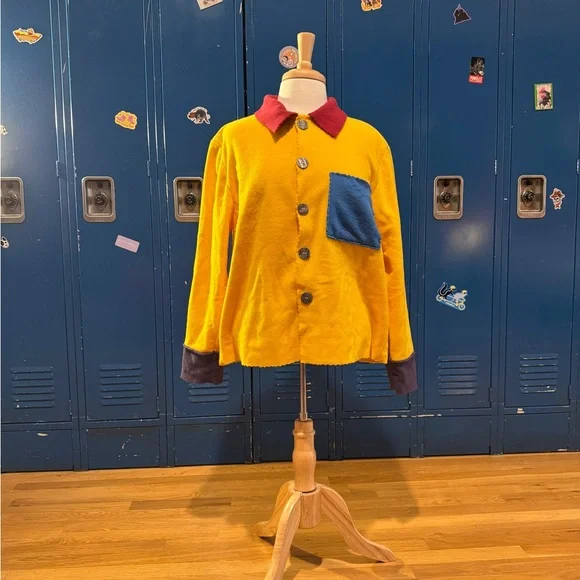 Fashion Brand Company Yellow Jacket with Blue Pocket American Girl Doll - Picture 6 of 6